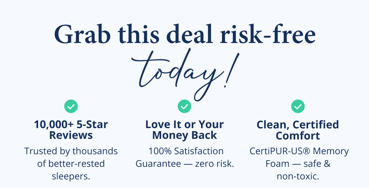 Grab this deal risk-free today