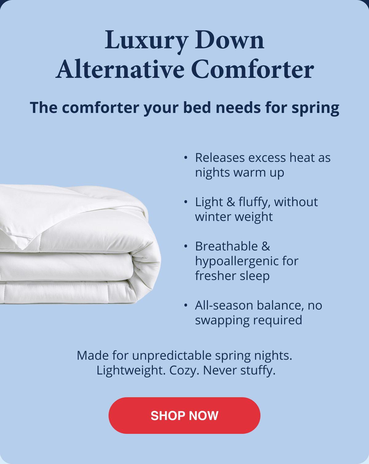 Luxury Down Alternative Comforter