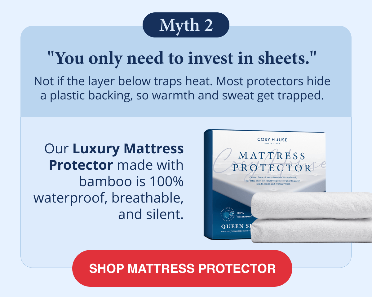 Myth 2: "You only need to invest in sheets"