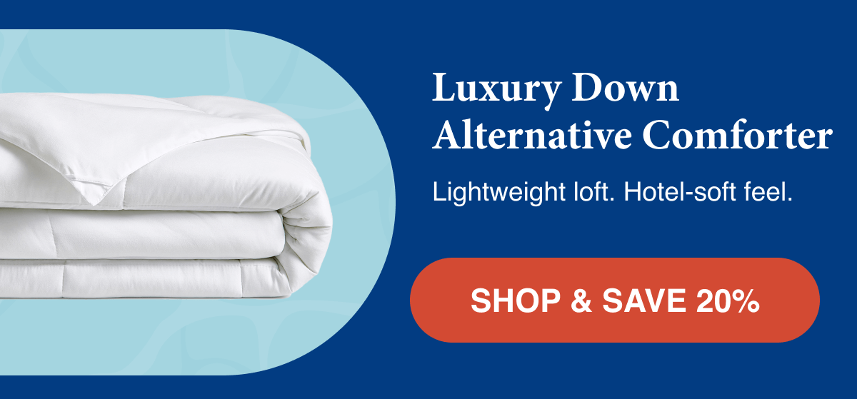 Luxury Down Alt Comforter