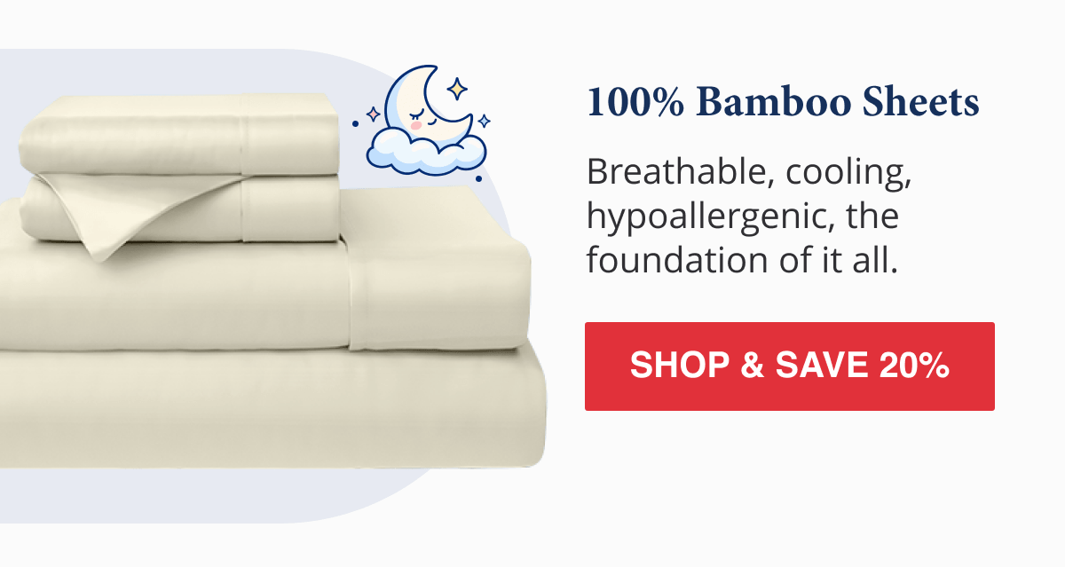 100% Bamboo Sheets