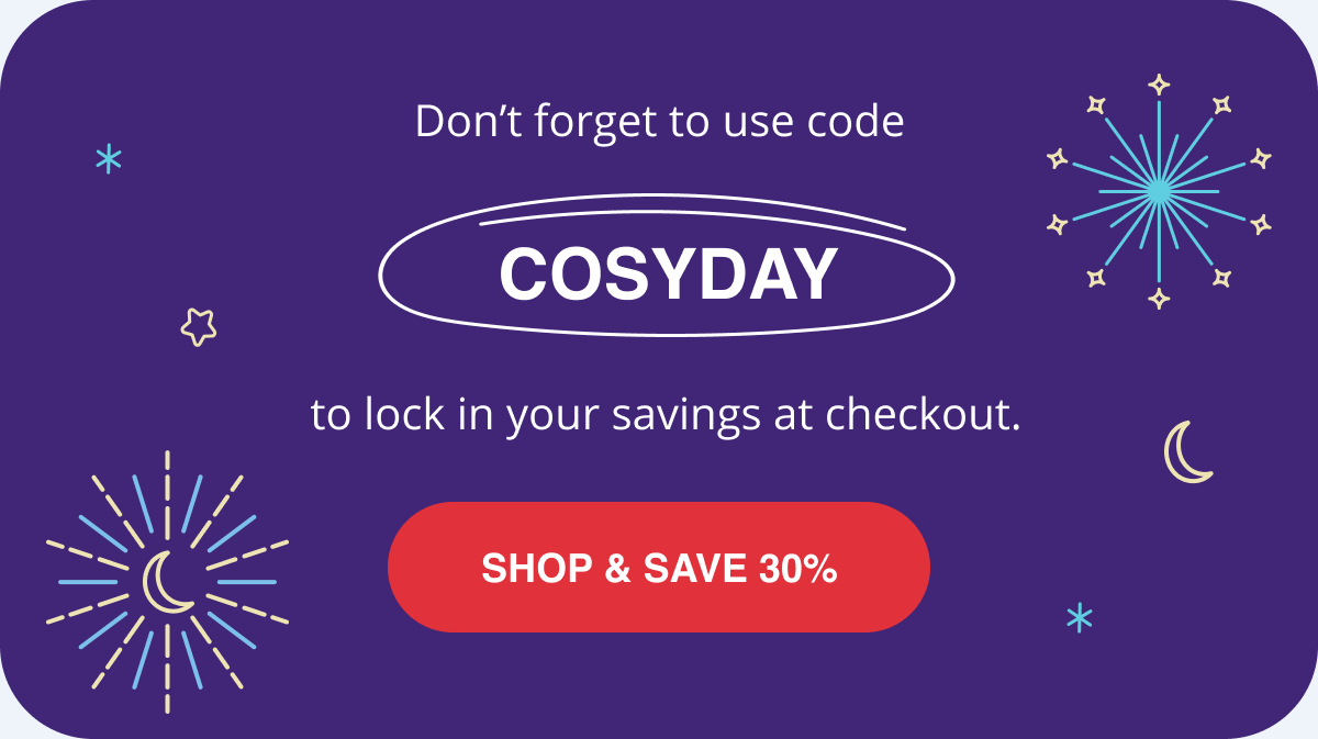 SHOP & SAVE 30%