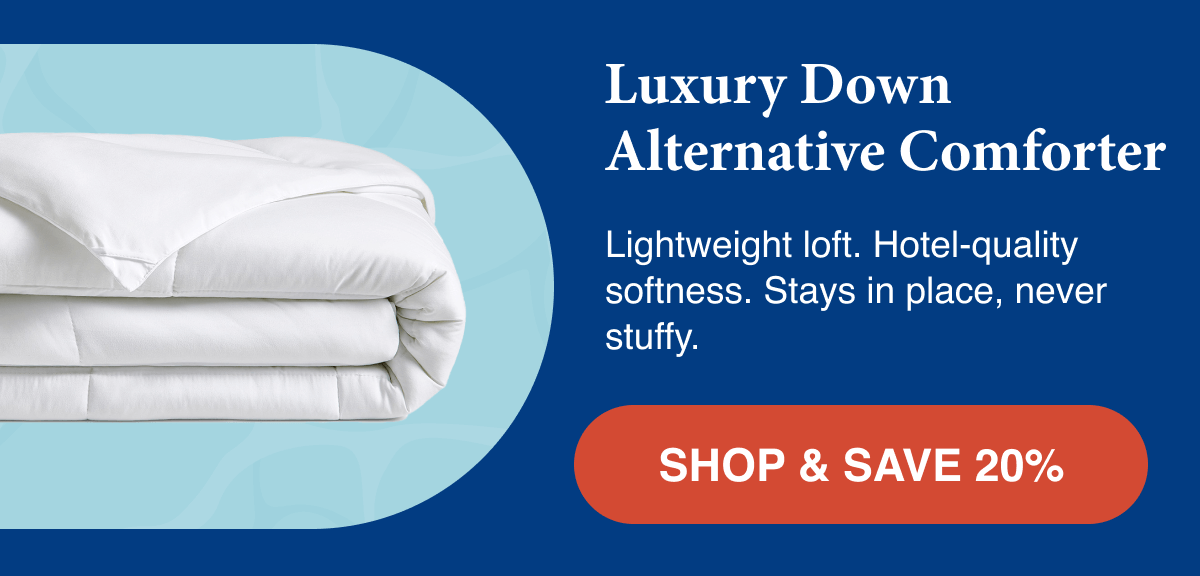 Luxury Down Alt Comforter