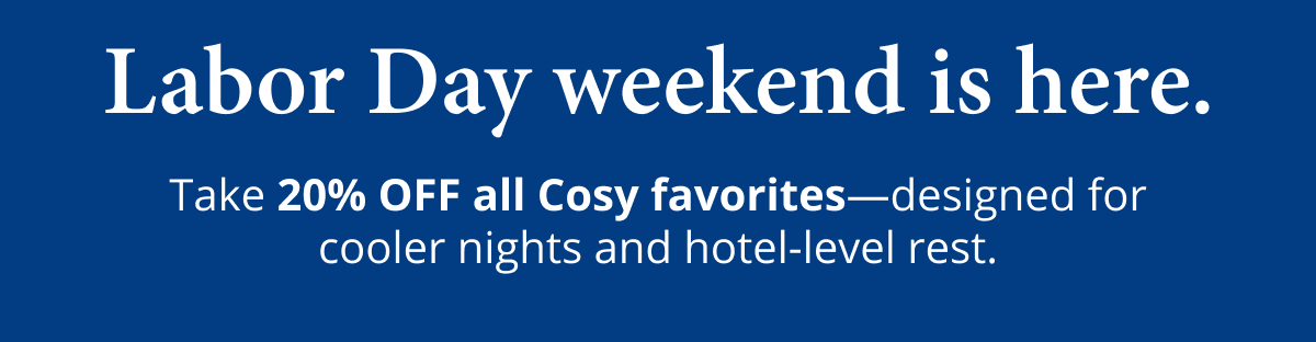 Labor Day Weekend is here!