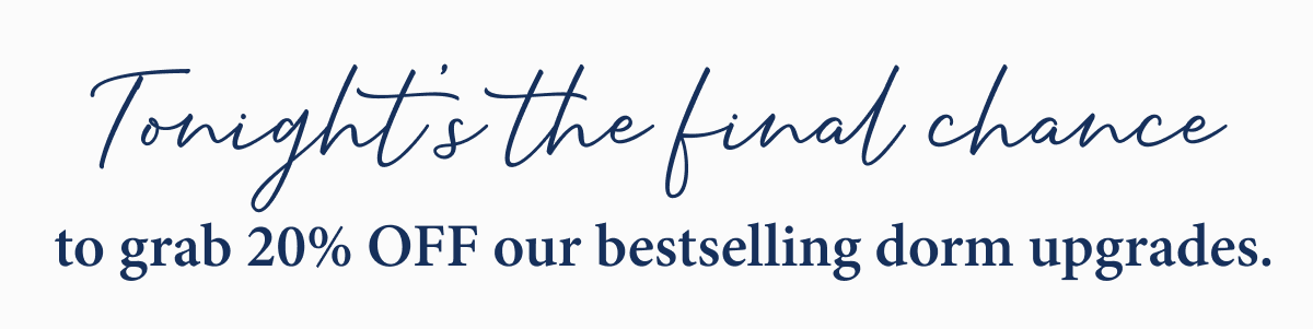 20% OFF our bestsellers