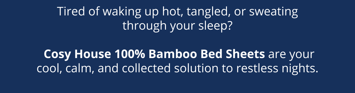 Silky Soft 100% bamboo bed sheets