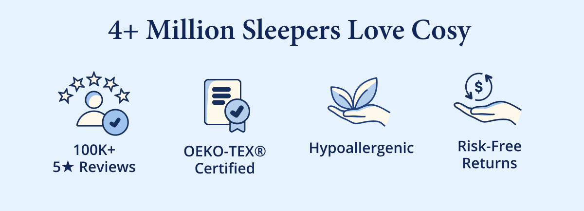 4+ Million Sleepers Love Cosy