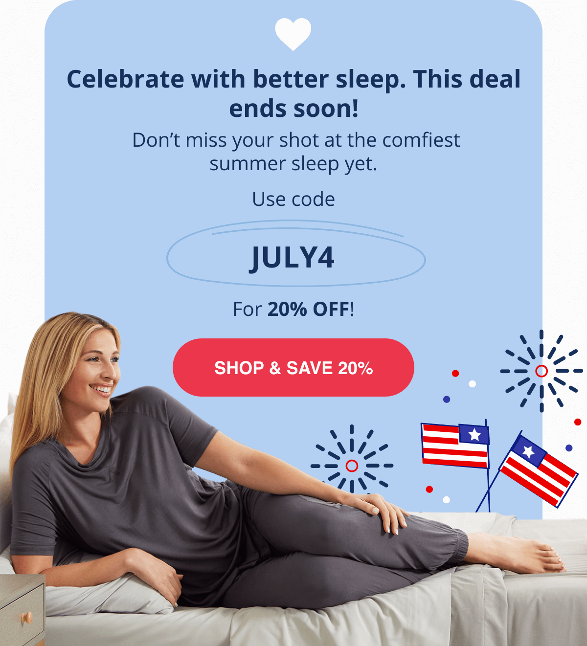 SHOP & SAVE 20%