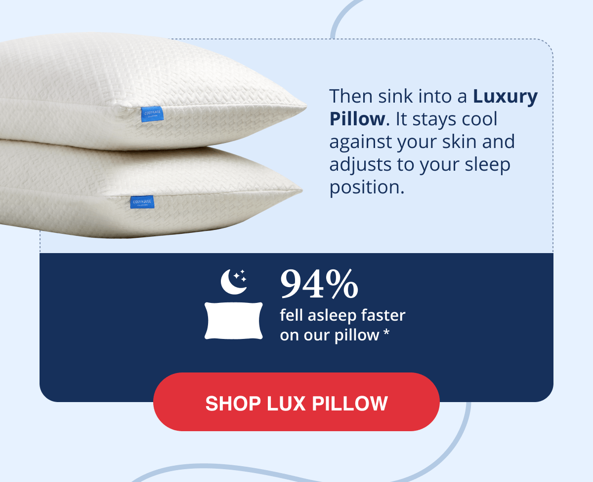 SHOP LUX PILLOW