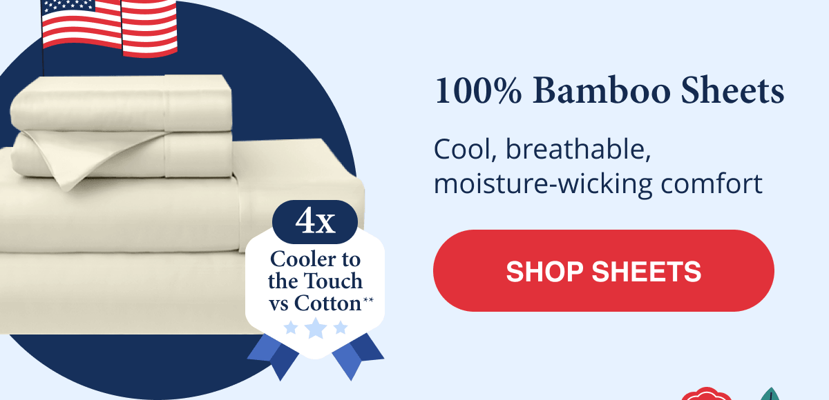 100% Bamboo Sheets