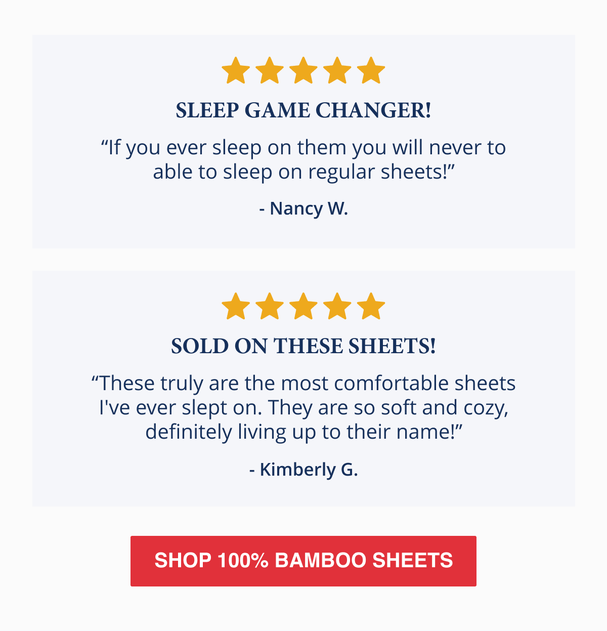 "Sleep Game Changer" Nancy W