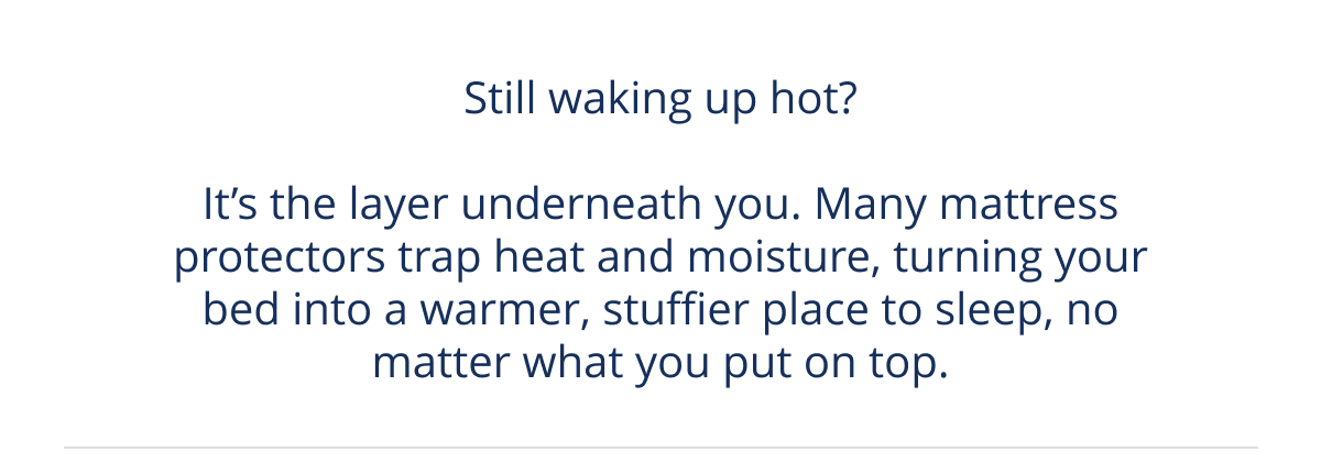 Still waking up hot?
