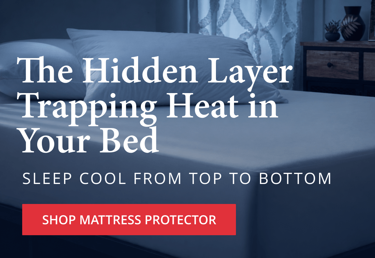 The hidden layer trapping heat in your bed