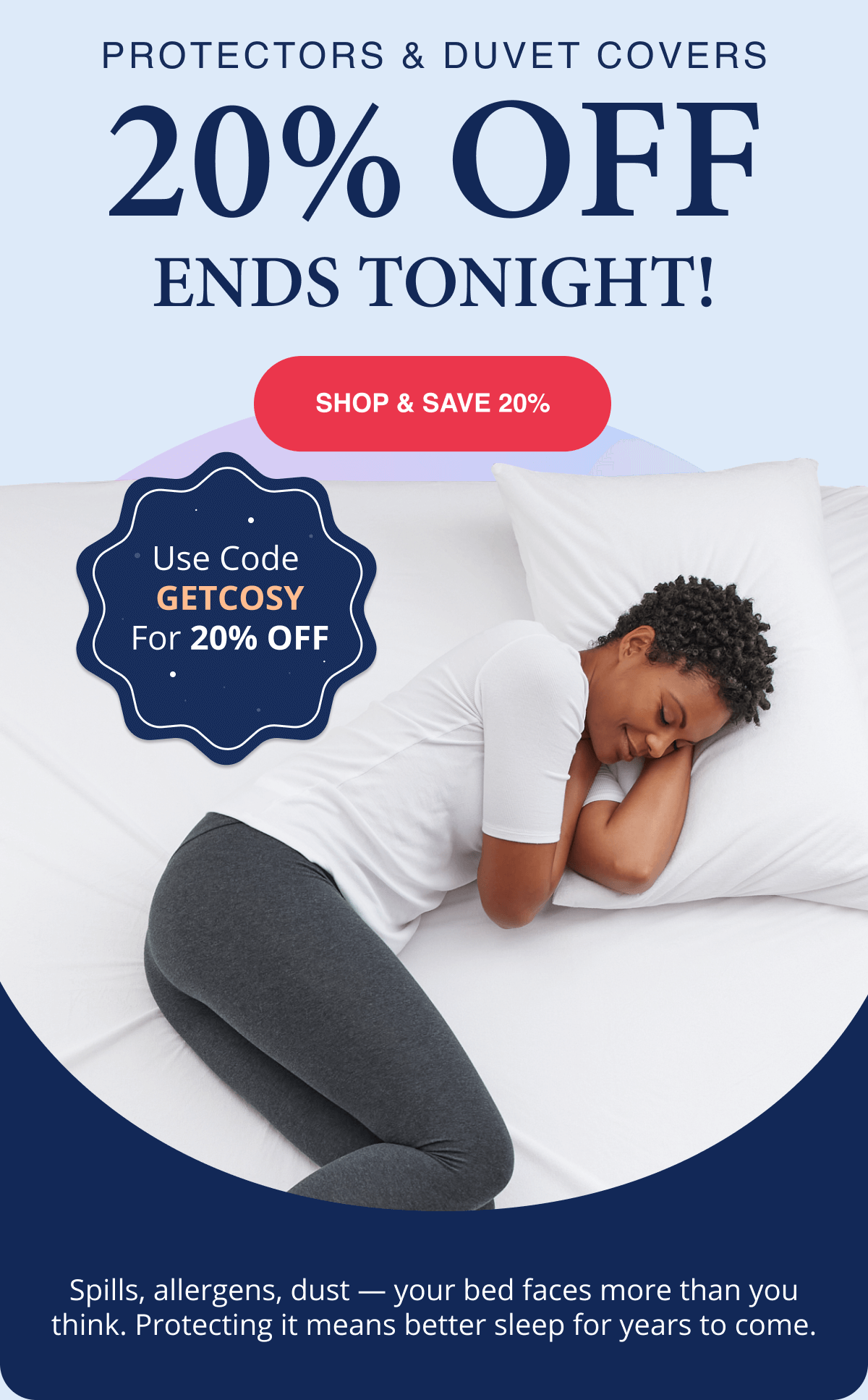 20% OFF Ends Tonight