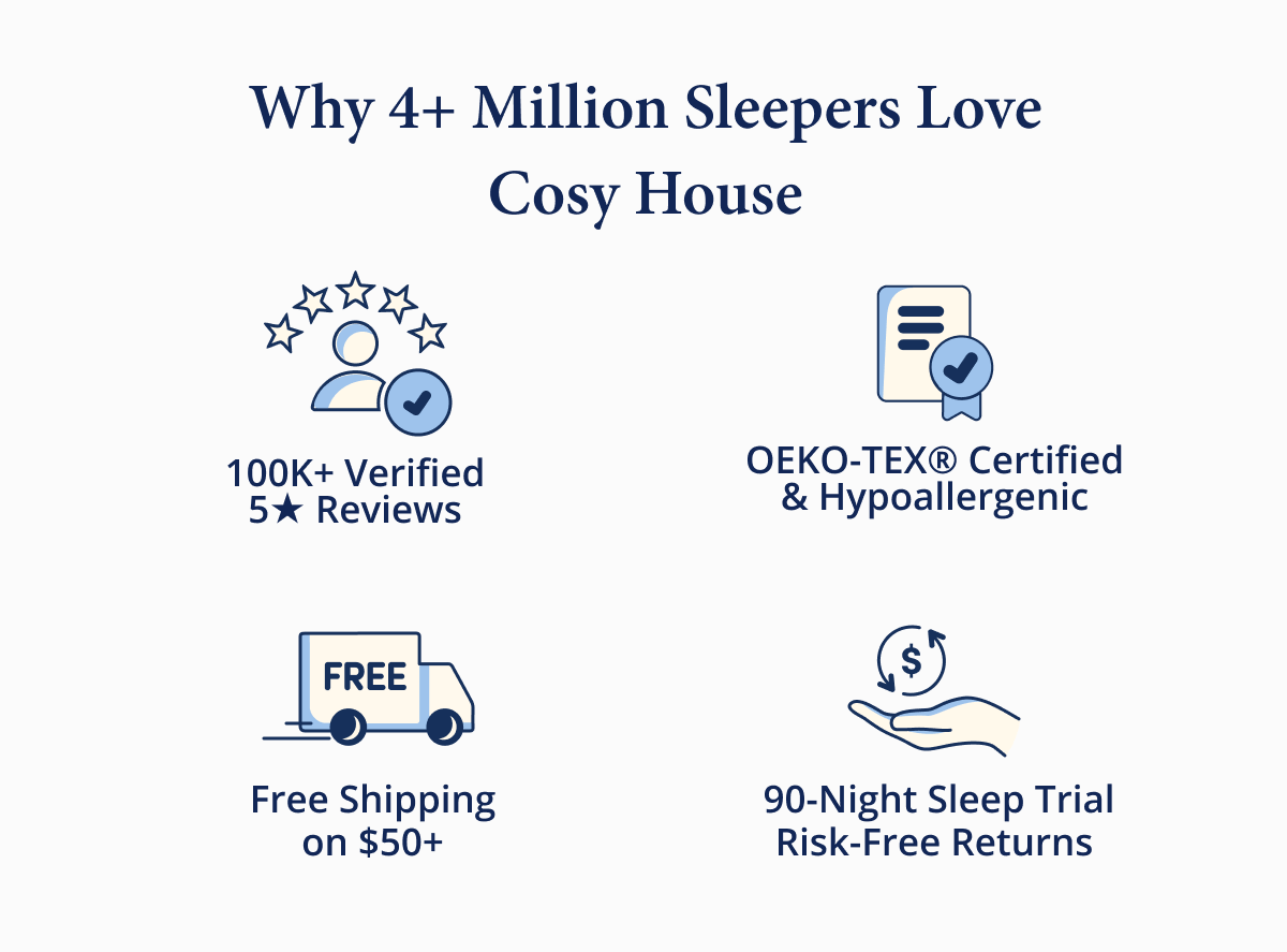 WHy 4+ Million Sleepers Love Cosy House