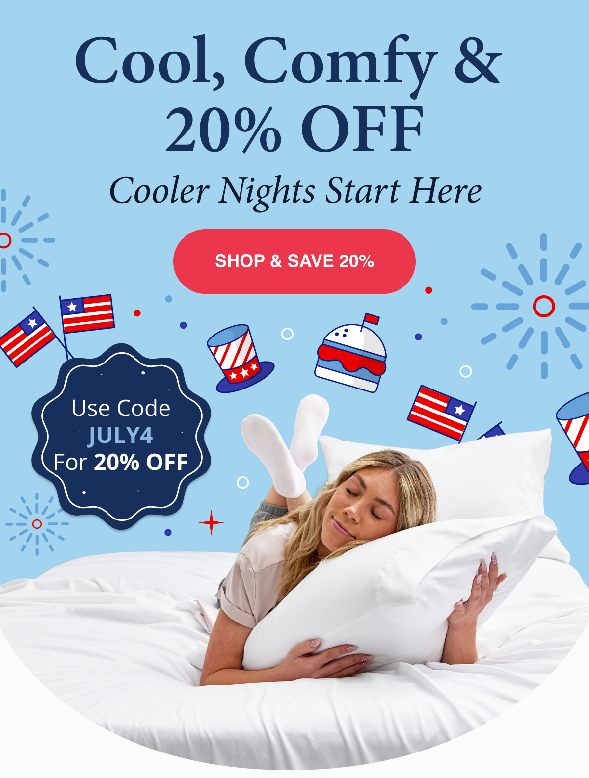 Cool, Comfy & 20% OFF