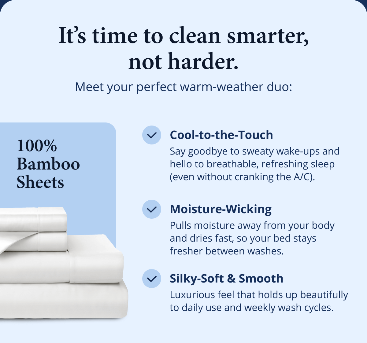 100% Bamboo Sheets
