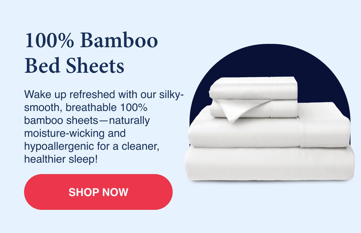 100% Bamboo Bed Sheets