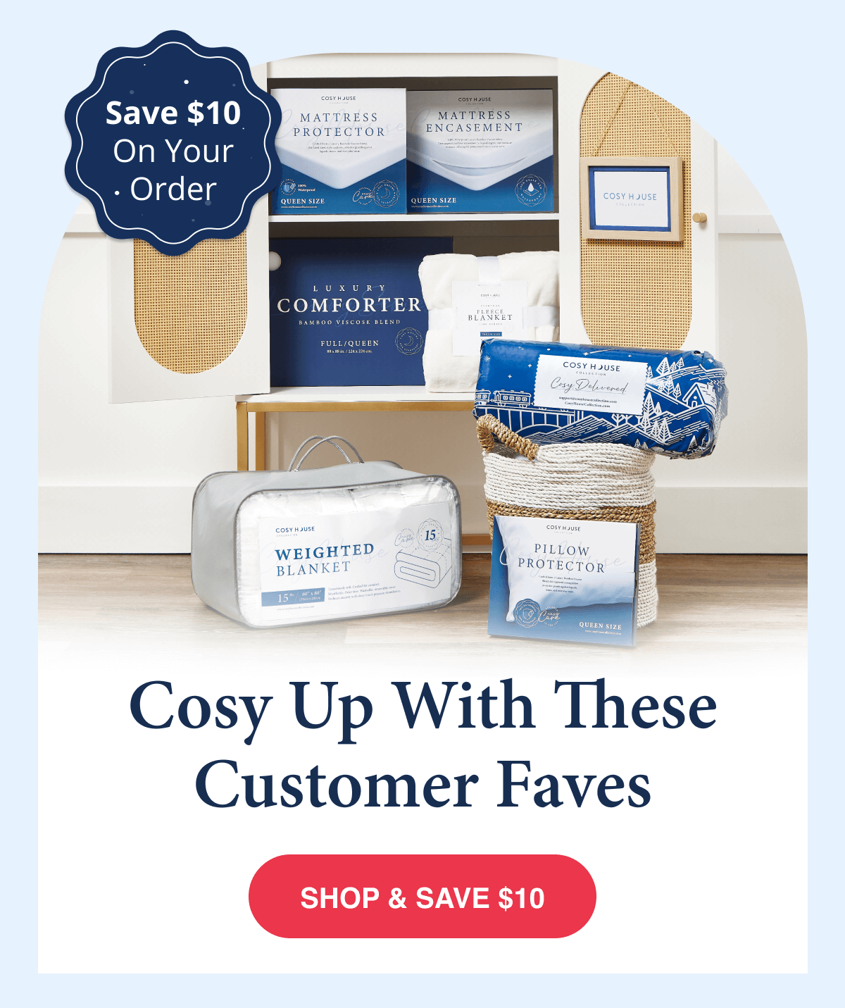 Save $10 on your order