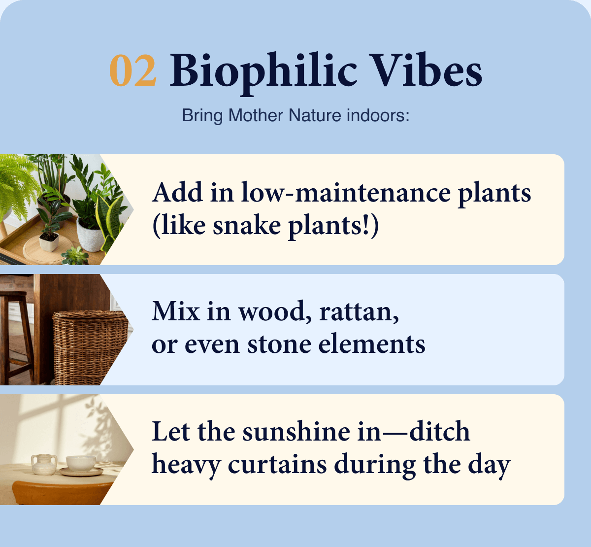 Biophilic vibes