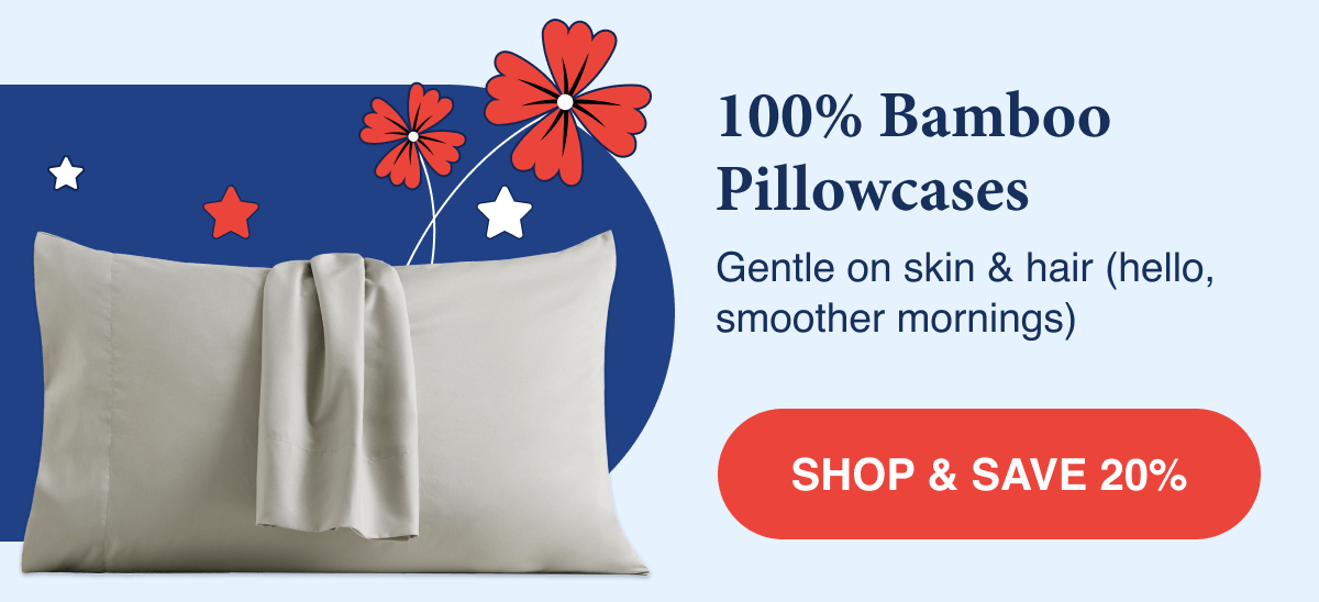 100% Bamboo Pillowcases`