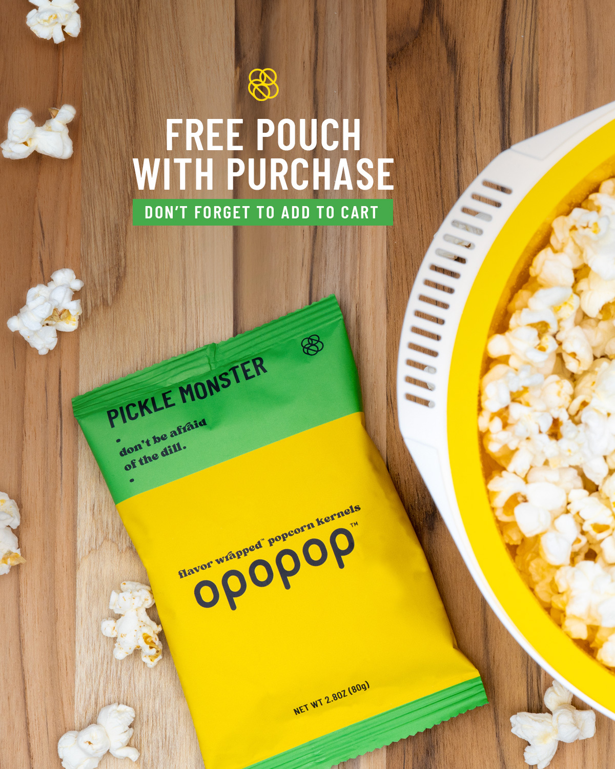 Free Pickle Pouch With Your Order! Opopop