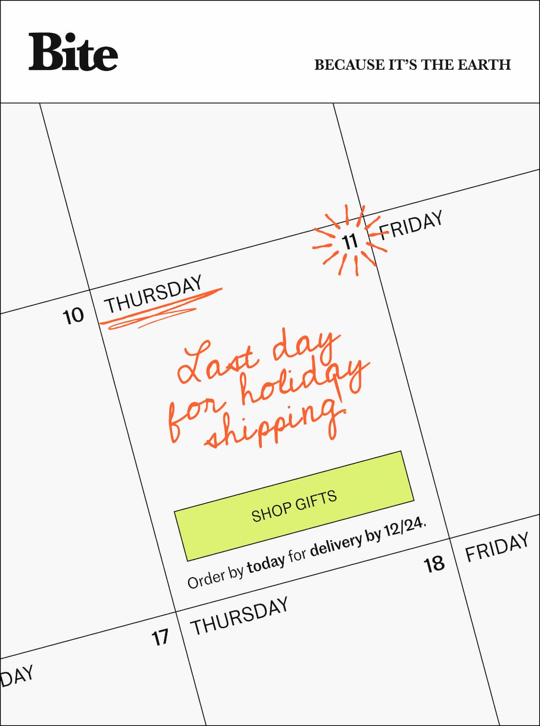 Gift the gift of good.