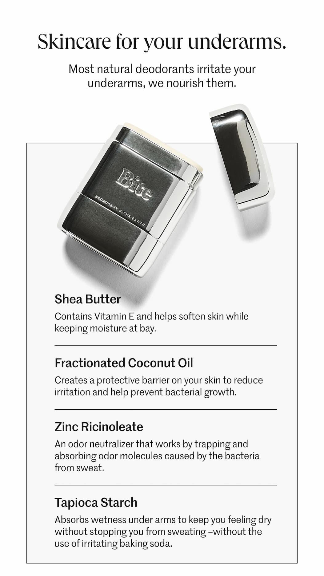 Skincare for your underarms