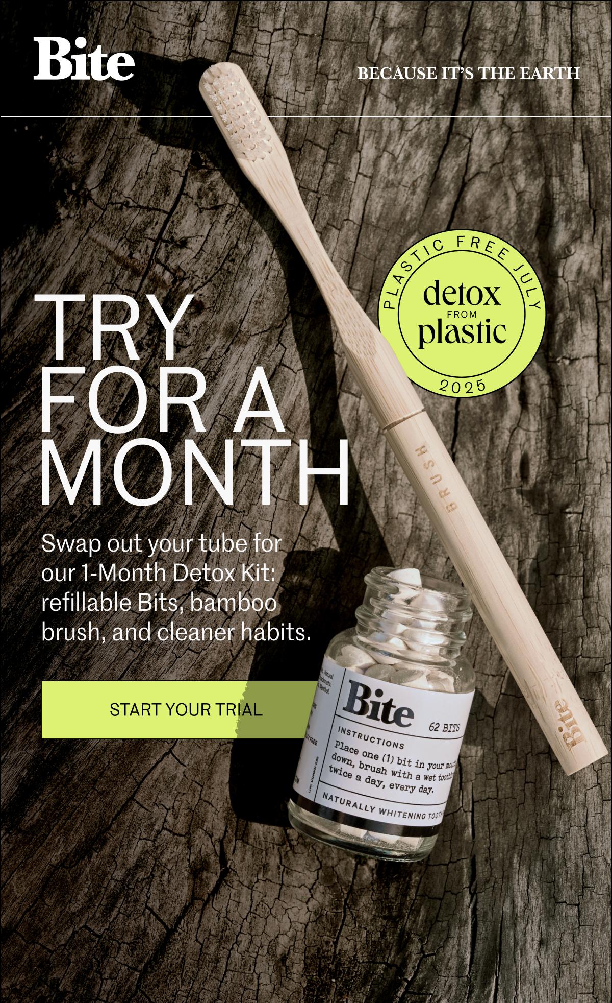 Try for a month.