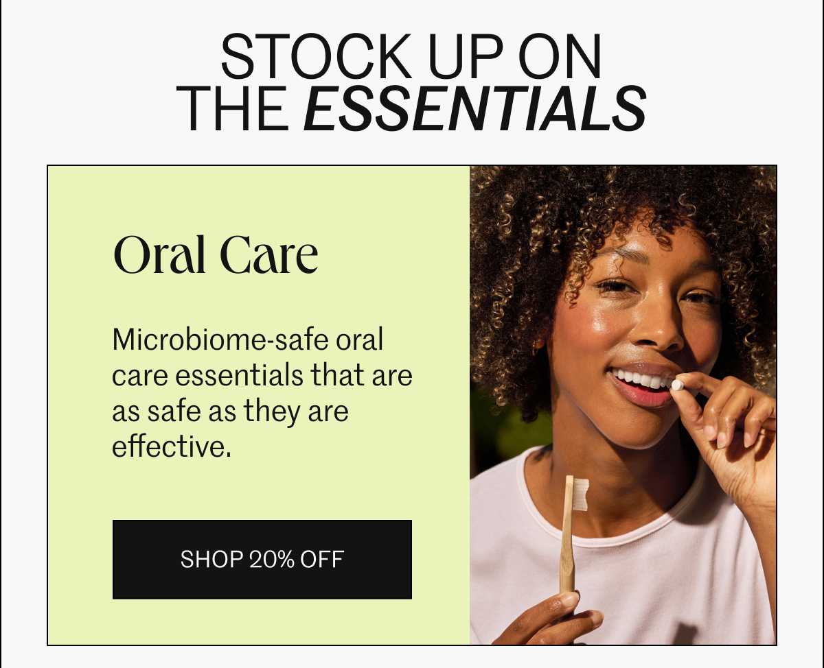Shop 20% Off Oral Care