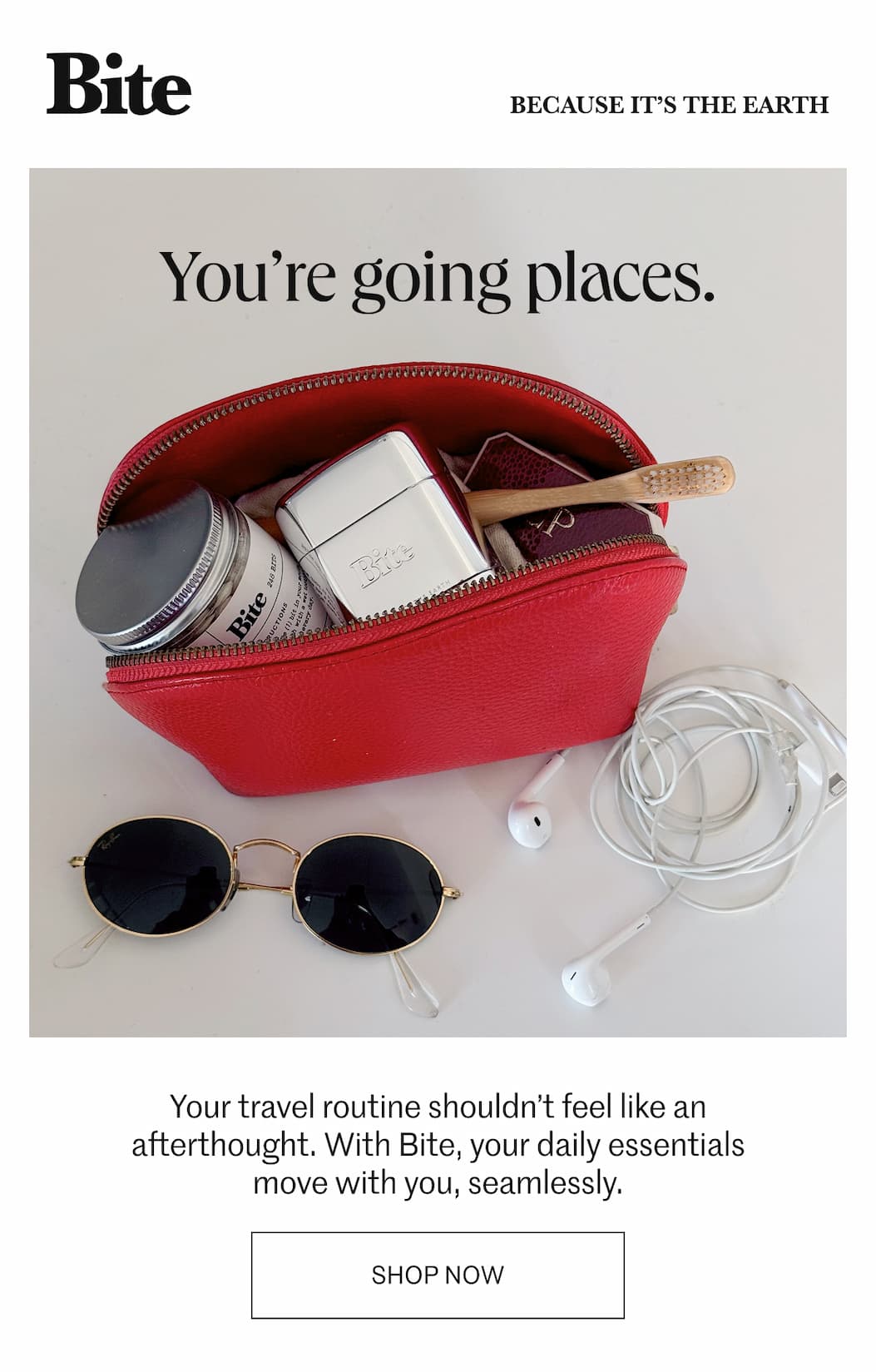 You're going places.