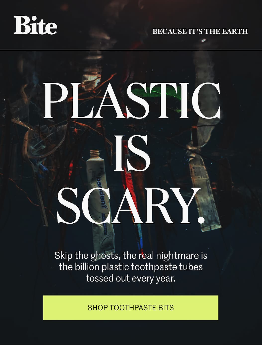 plastic is scary