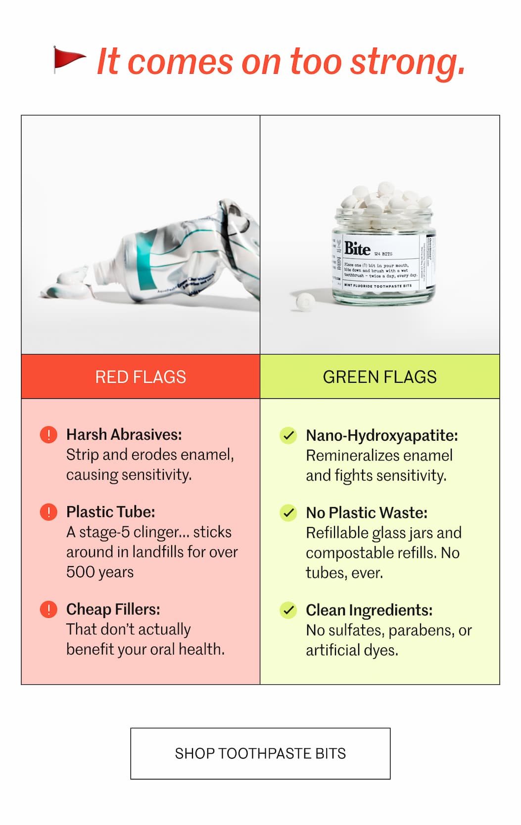 SHOP TOOTHPASTE BITS