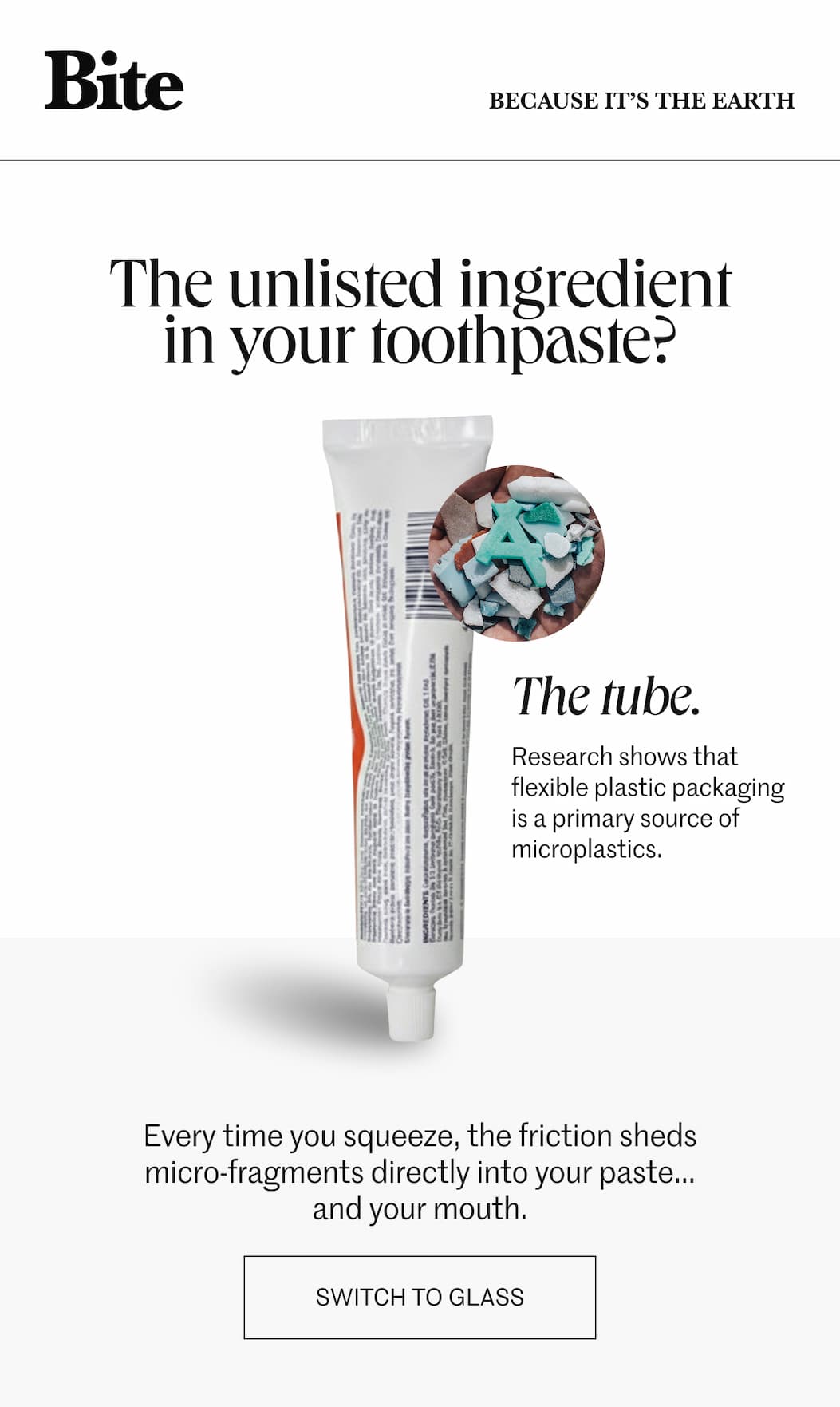The unlisted ingredient in your toothpaste?