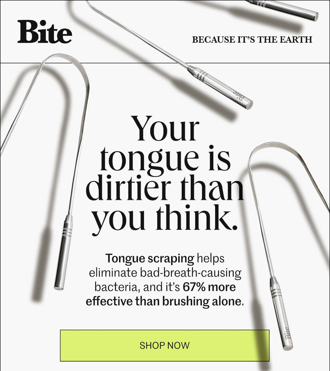 Your tongue is dirtier than you think. Your tongue is dirtier than you think.