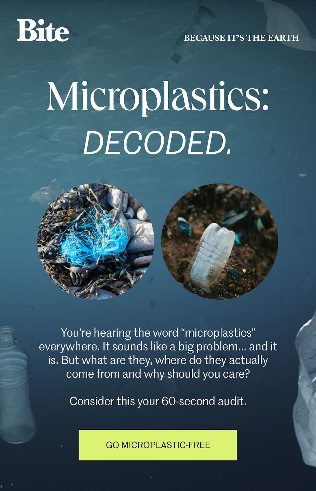 Go microplastic free