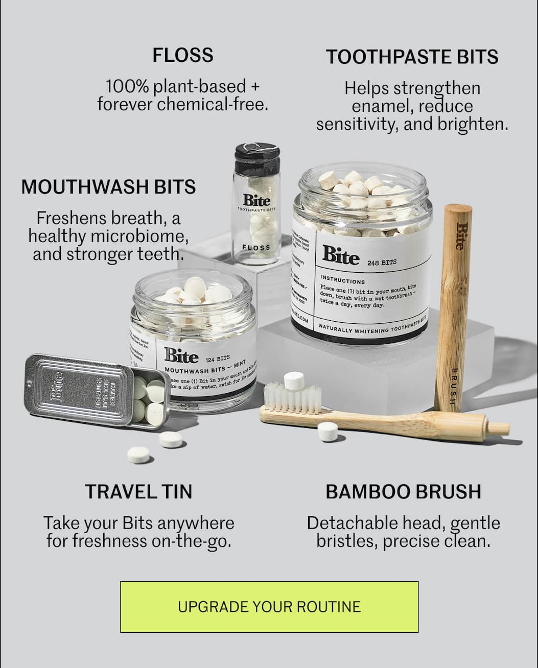 Upgrade your routine Upgrade your routine