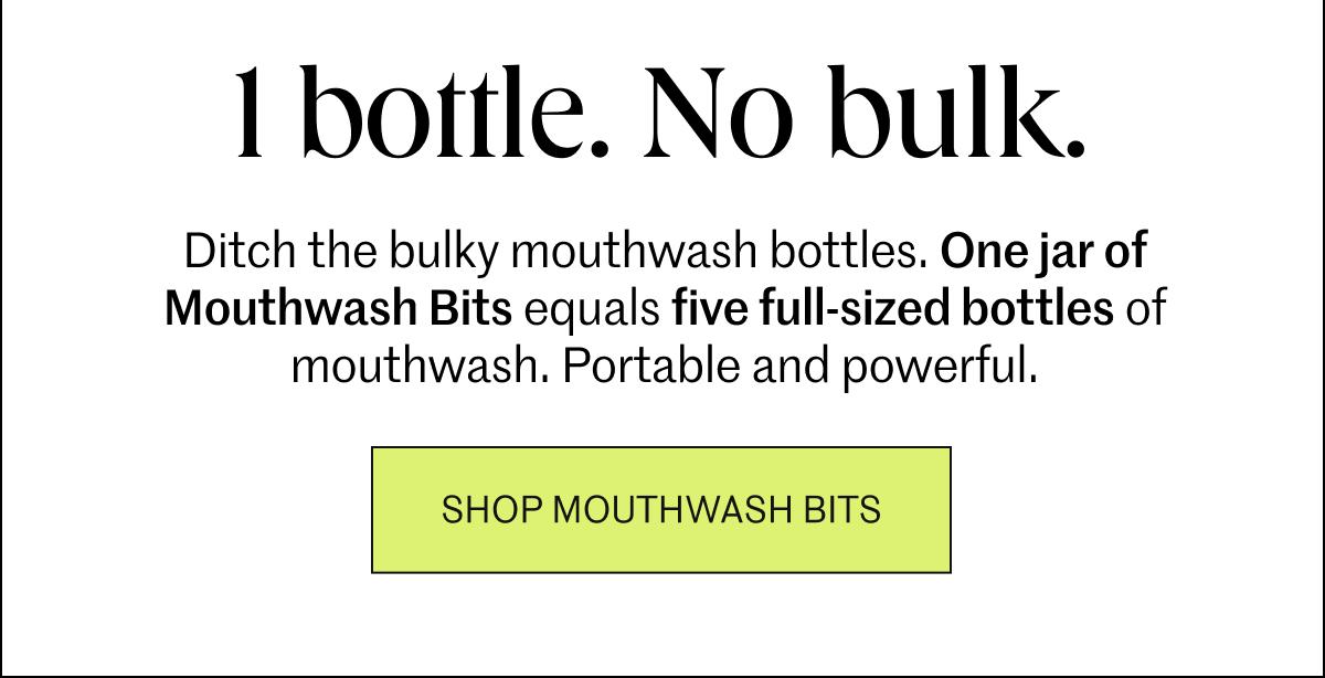 1 bottle. No bulk.