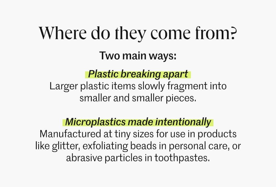 Go microplastic free