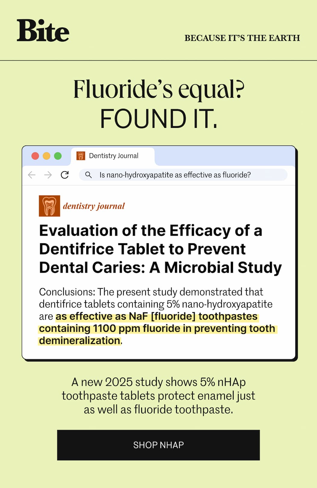 Fluoride's equal? Found it. Fluoride's equal? Found it.