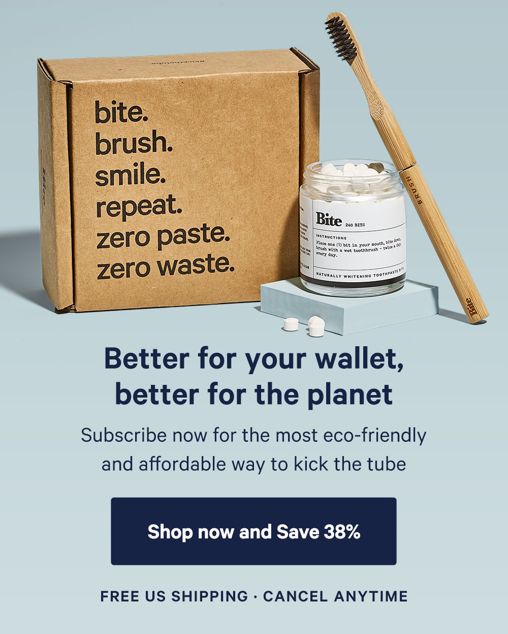 Better for your wallet, better for the planet
