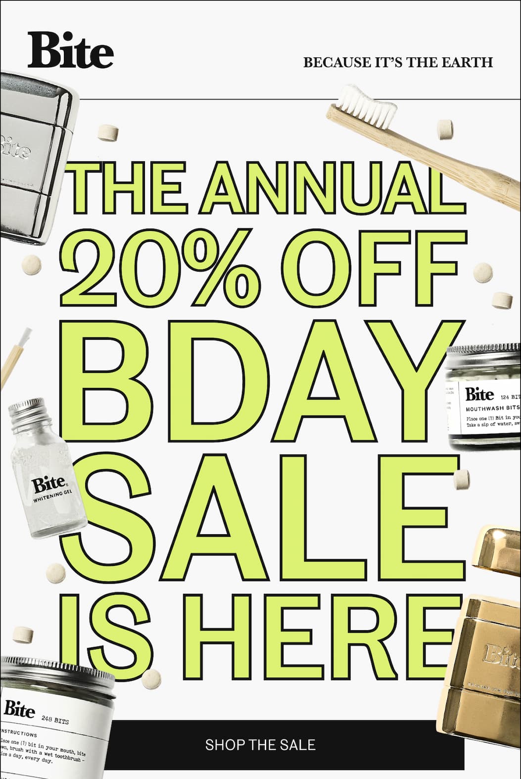 Bday sale