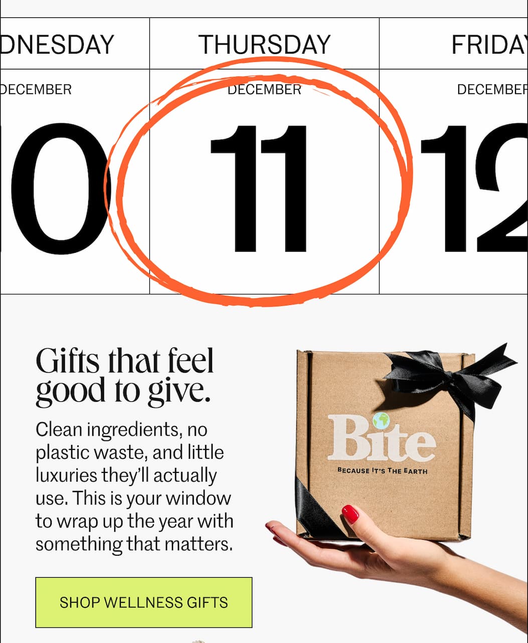 Give the gift of good.