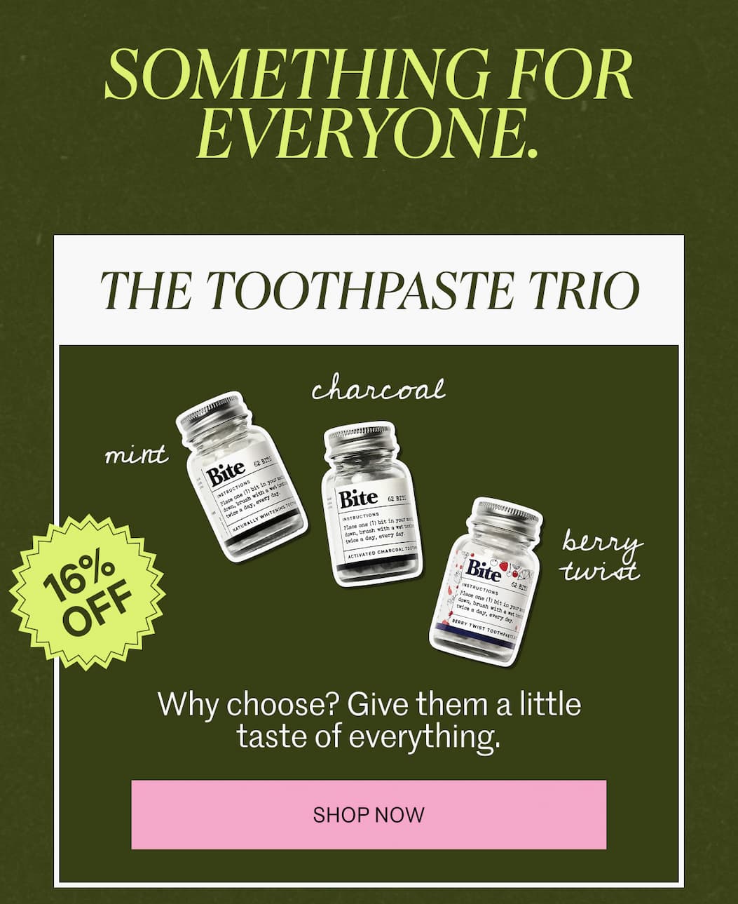 Shop The Toothpaste Trio