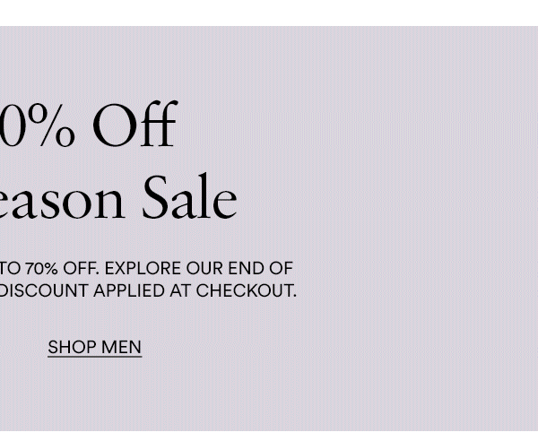Shop Men's Sale