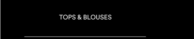 Women's Tops & Blouses