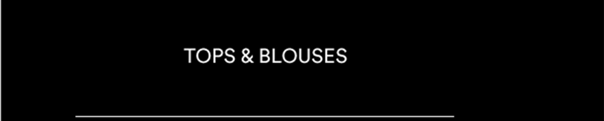Women's Tops & Blouses