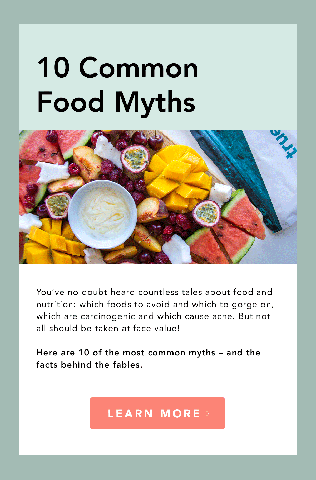 10 Common Food Myths BUSTED 🍕 True Protein