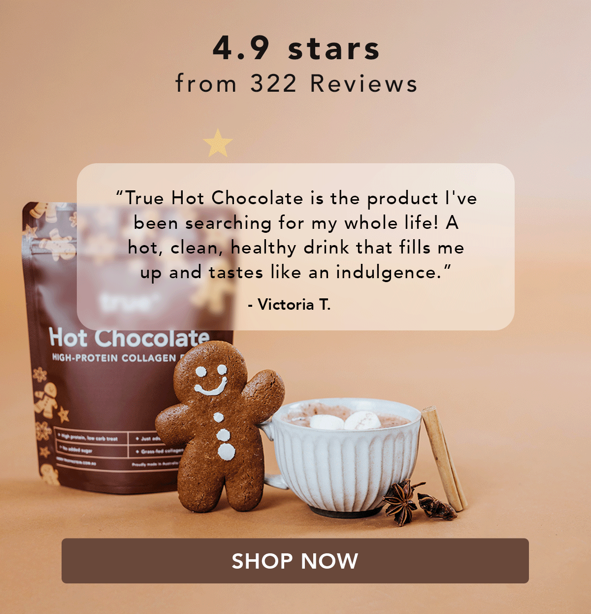 A new Hot Chocolate flavour has landed! ☕ True Protein