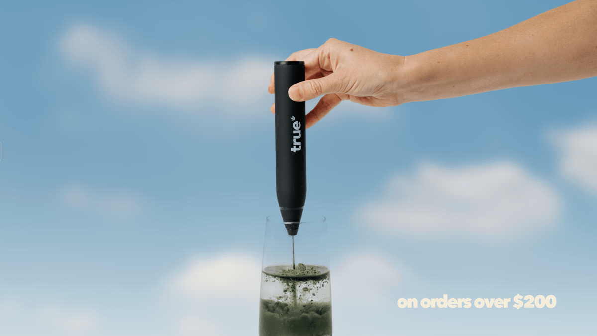 FREE Rechargeable Hand Mixer on orders over $200